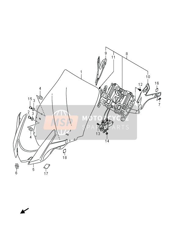 3365219B00, Protector, Suzuki, 2